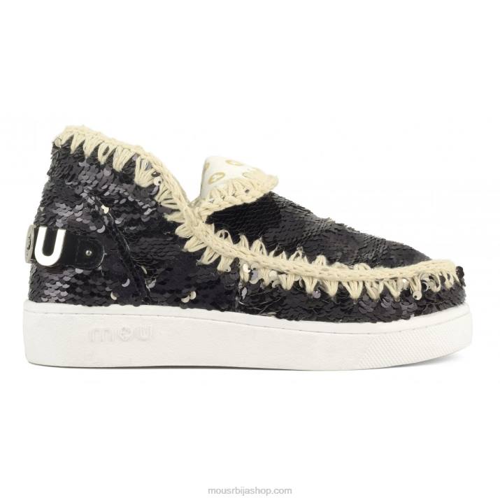 шљокице црно-мат сребро