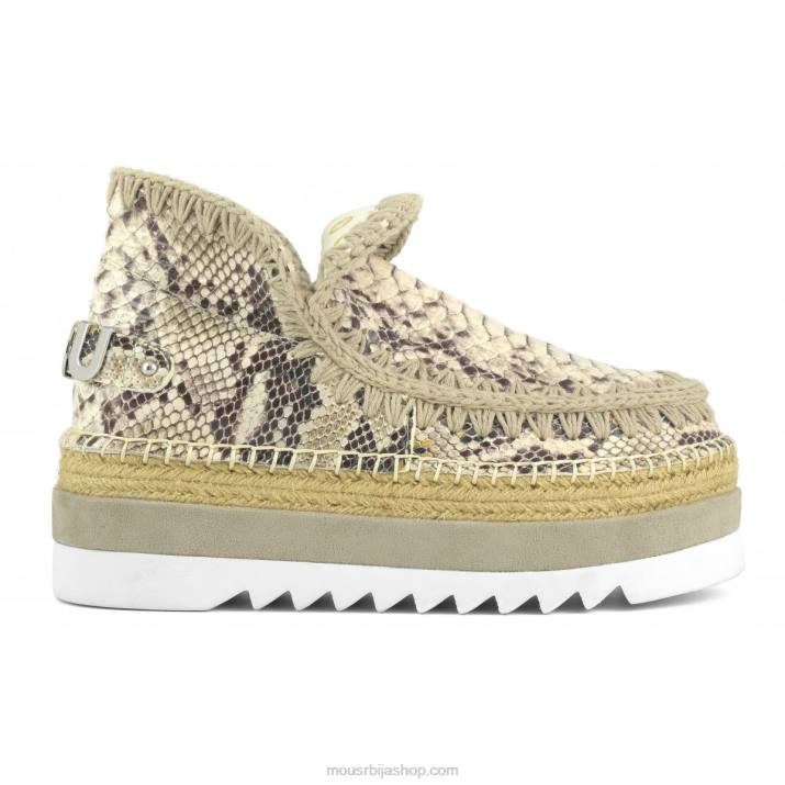 камена змија 062L212 специјална кожа од ескимске јуте Mou Жене