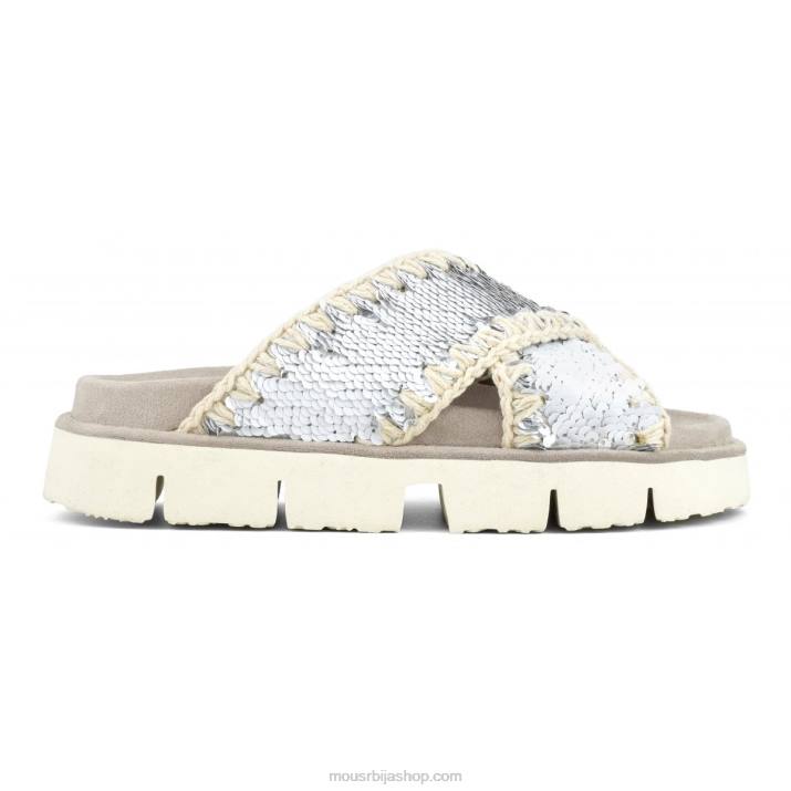 шљокице бело-сребрне