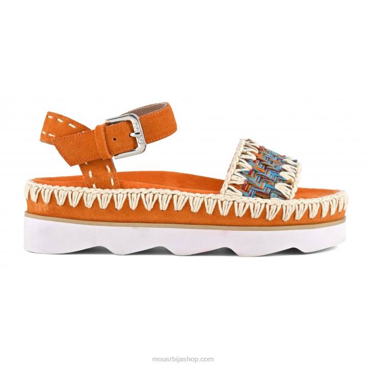 вишебојни 062L170 висока ева био сандале Mou Жене