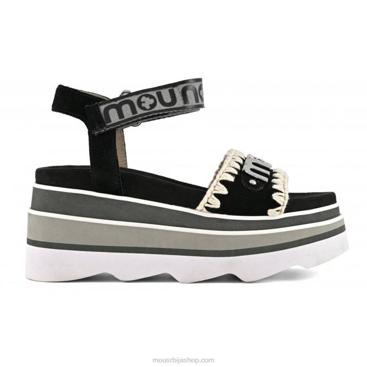 црн 062L171 ева клин Mou Жене