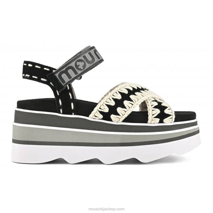 црн 062L173 ева клин крст Mou Жене