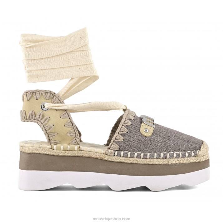 угаљ 062L176 еспа сандале са логом Mou Жене