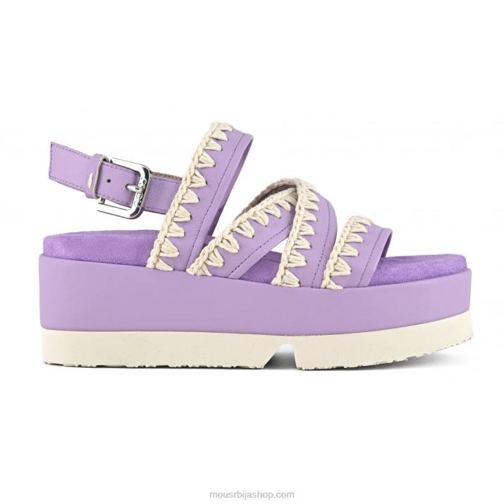 лила 062L184 Јапанесе флатформ Mou Жене