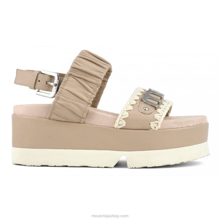 песак 062L185 јапански горњи део са две траке Mou Жене