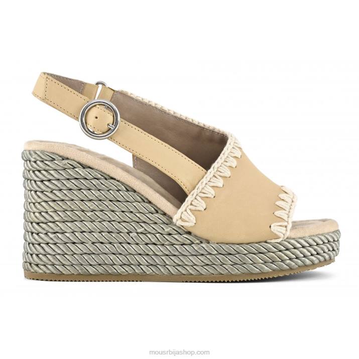 беж 062L205 конопац клин Mou Жене