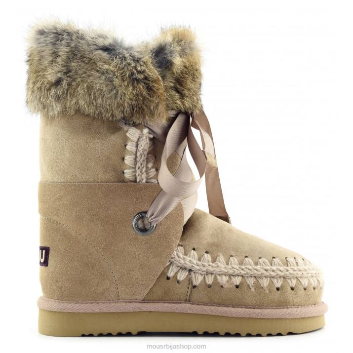 Камила 062L307 ескимска чипка и крзно Mou Жене