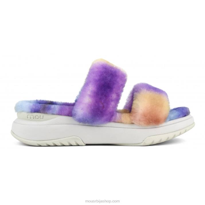 мешати љубичасту 062L509 јоггер папуча Mou Жене