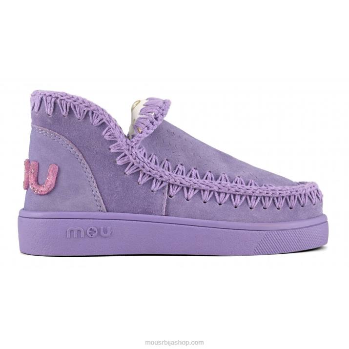 глицин 062L34 патике монохроматски светлуцави лого Mou Жене