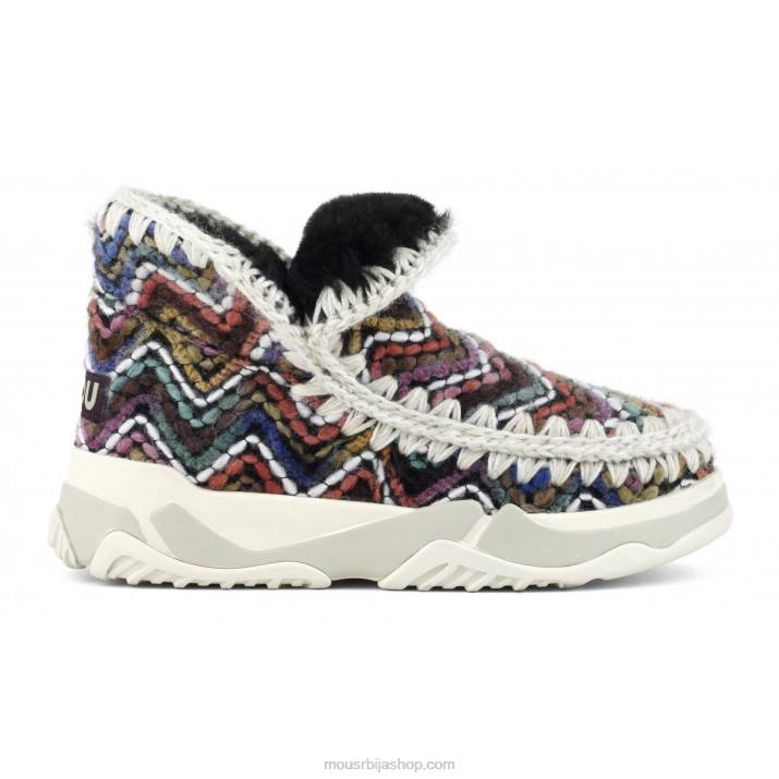 мешавина вуне розе 062L700 ескимска тренерска вуна Mou Жене