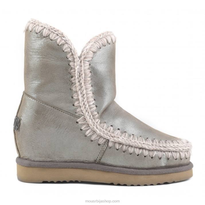 микроглиттер слон сива 062L534 ескимски унутрашњи клин кратак Mou Жене