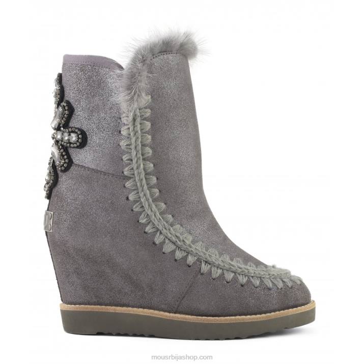 прах гвожђа 062L576 француски ножни ножни клин назад патцх крст Mou Жене