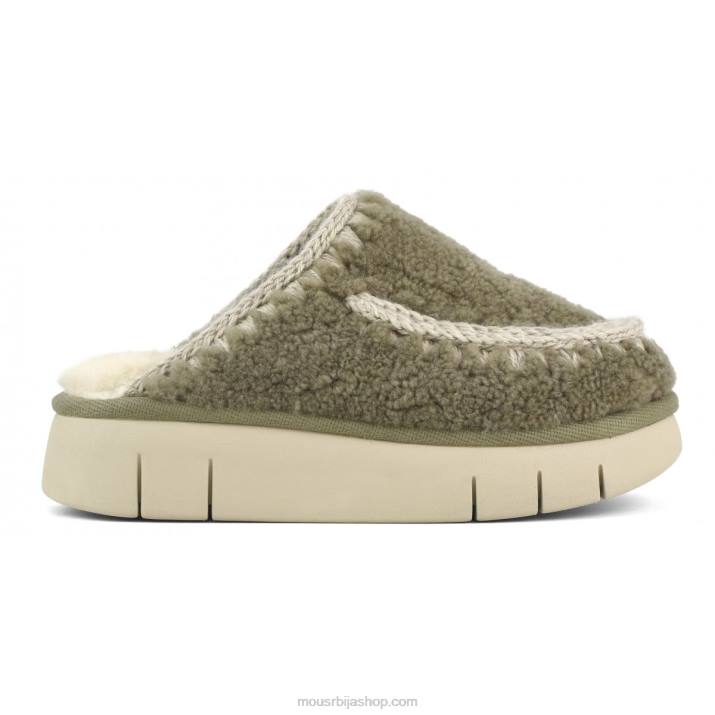 милити 062L527 одскочити закрчити коврџаву овчију кожу Mou Жене