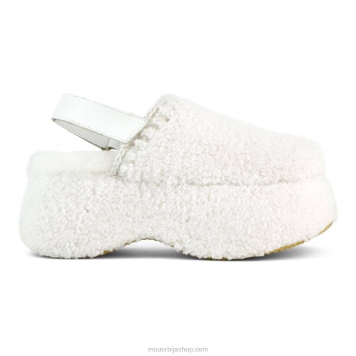 бео 062L714 здепаста платформа за леђа Mou Жене