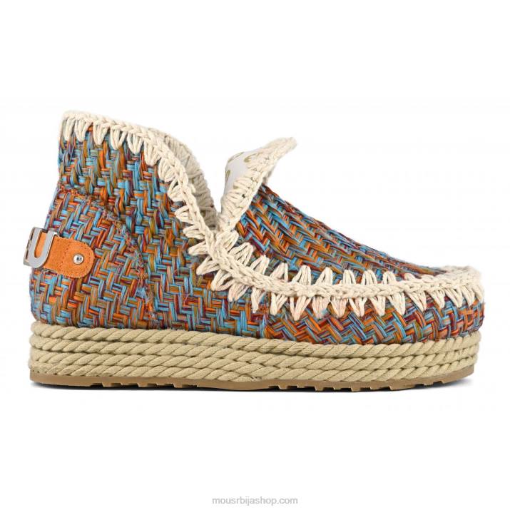 вишебојни 062L109 ескимо 18 текстил од јуте Mou Жене