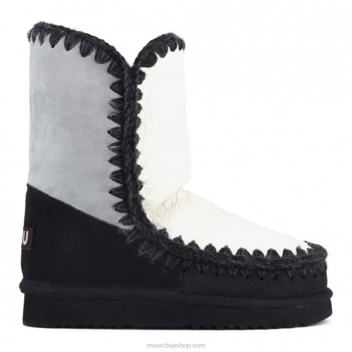 ледено море и црно-бела мешавина 062L300 ескимо 24 блок боја Mou Жене