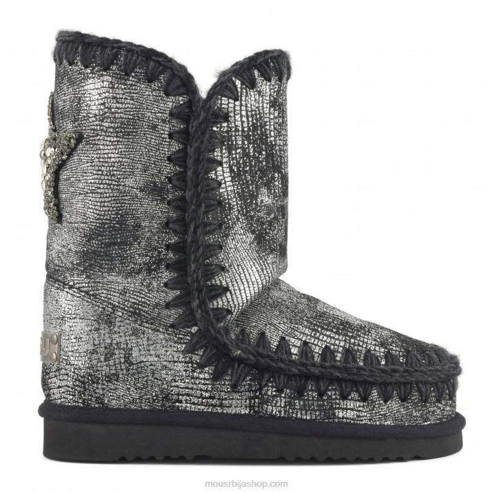 металик гекон црни 062L383 Ескимо 24 бацк стар фластер Mou Жене