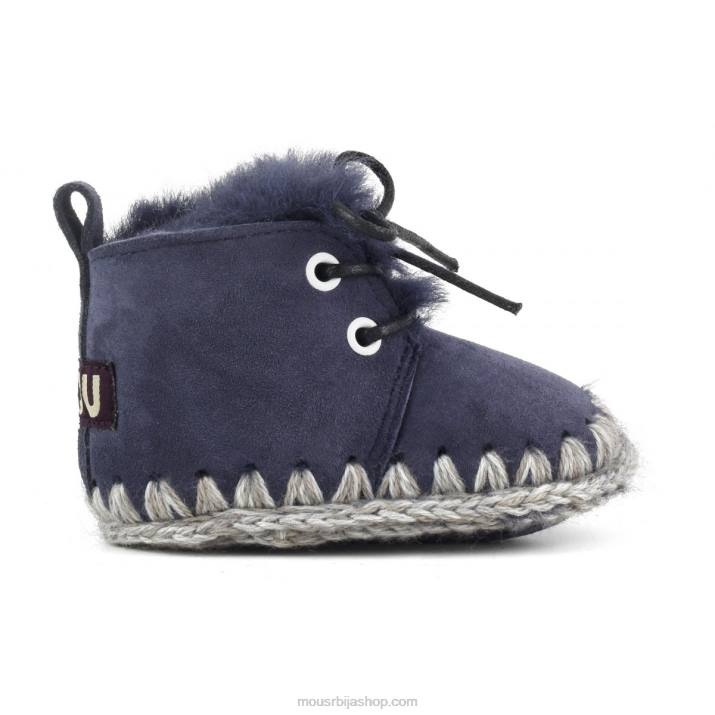 бездан 062L828 ципела за бебе на пертле Mou деца